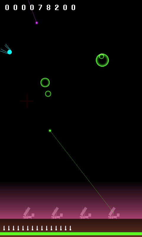 androidアプリ 飛翔体攻略スクリーンショット3