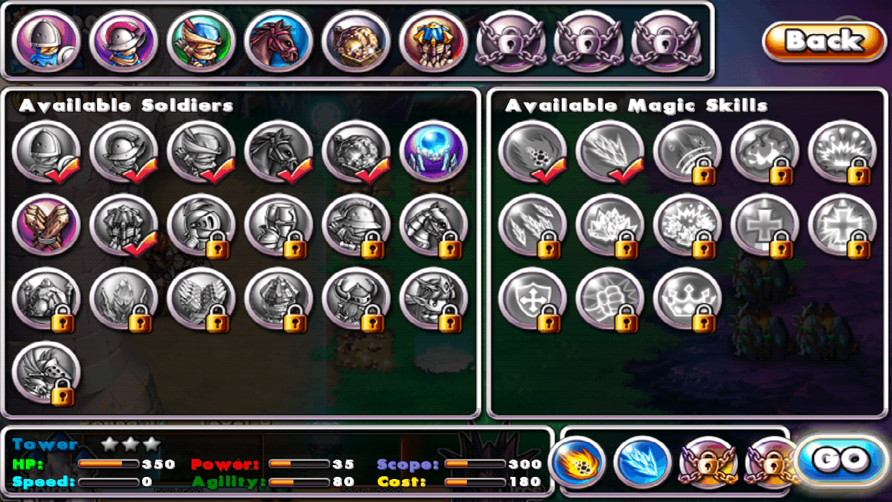 エンパイアー VS オークズ androidアプリスクリーンショット2