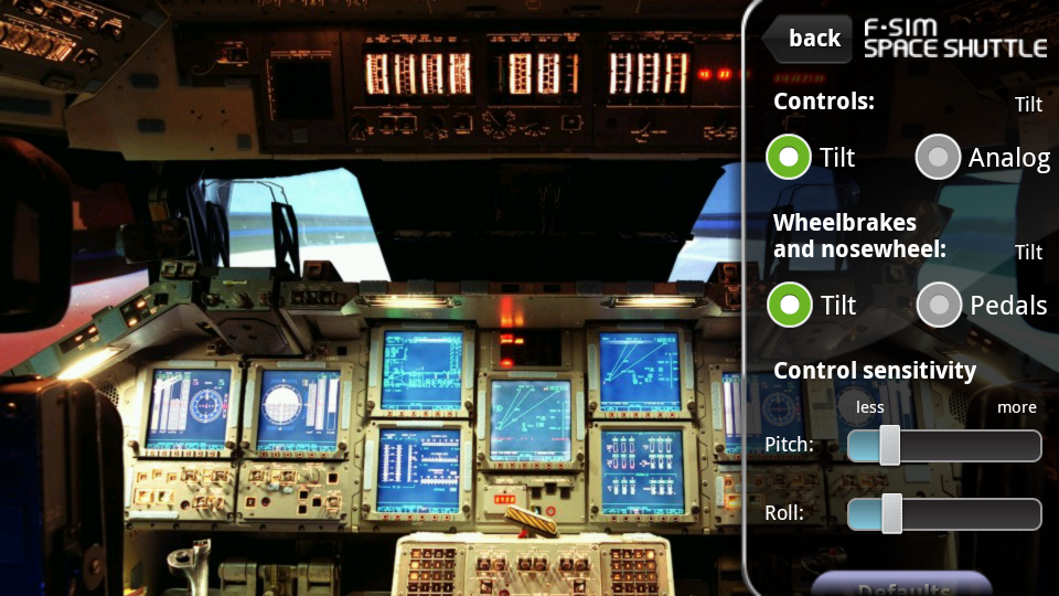 androidアプリ F-Sim スペースシャトル攻略スクリーンショット4