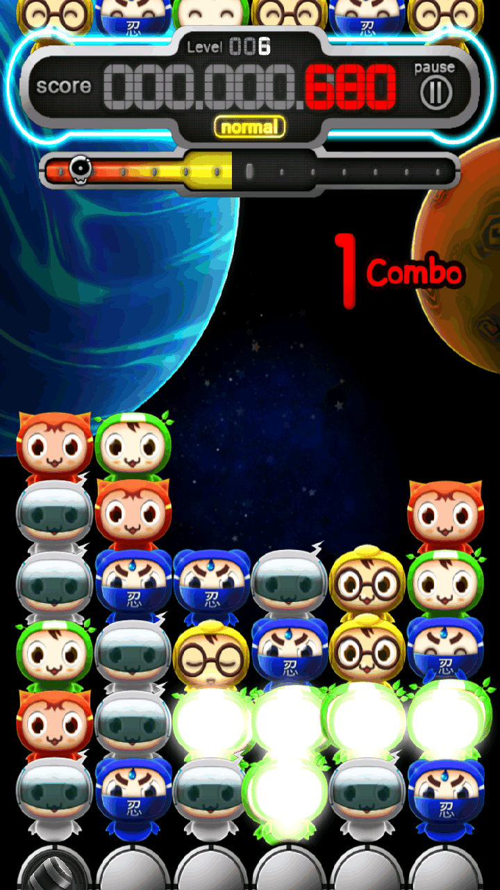 androidアプリ ポンボパズル攻略スクリーンショット2