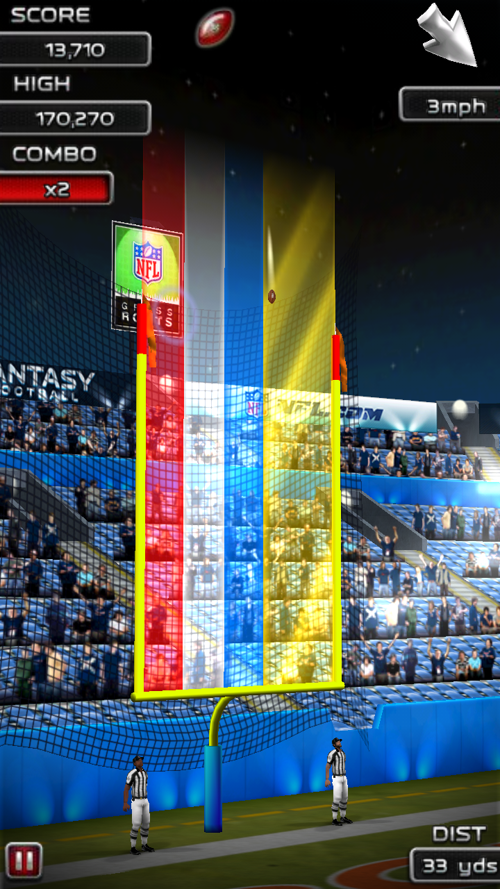 NFLキッカー13 androidアプリスクリーンショット1