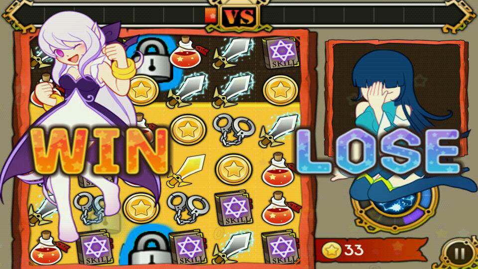 パズルフェアリー ウィッチウォーズ androidアプリスクリーンショット1