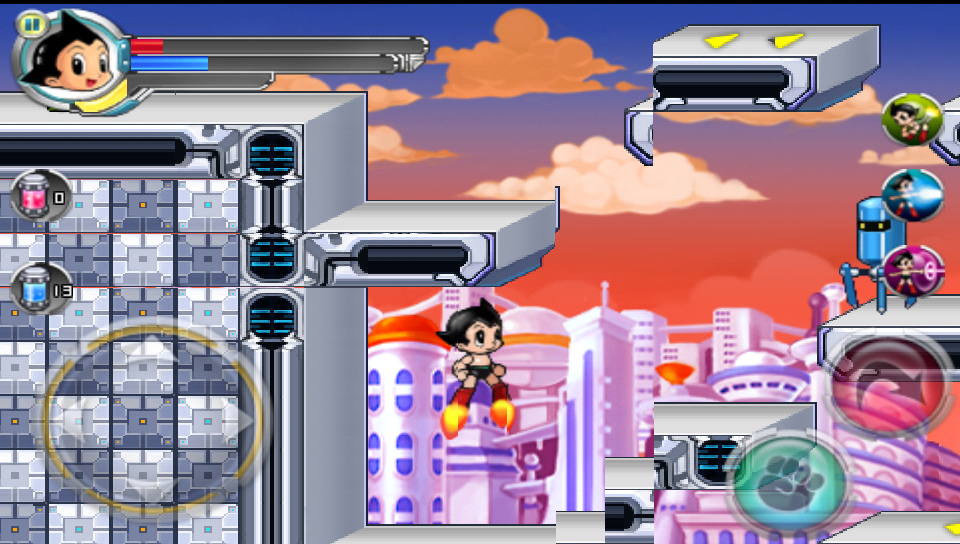 androidアプリ アストロボーイ －鉄腕アトムアクションゲーム－攻略スクリーンショット2