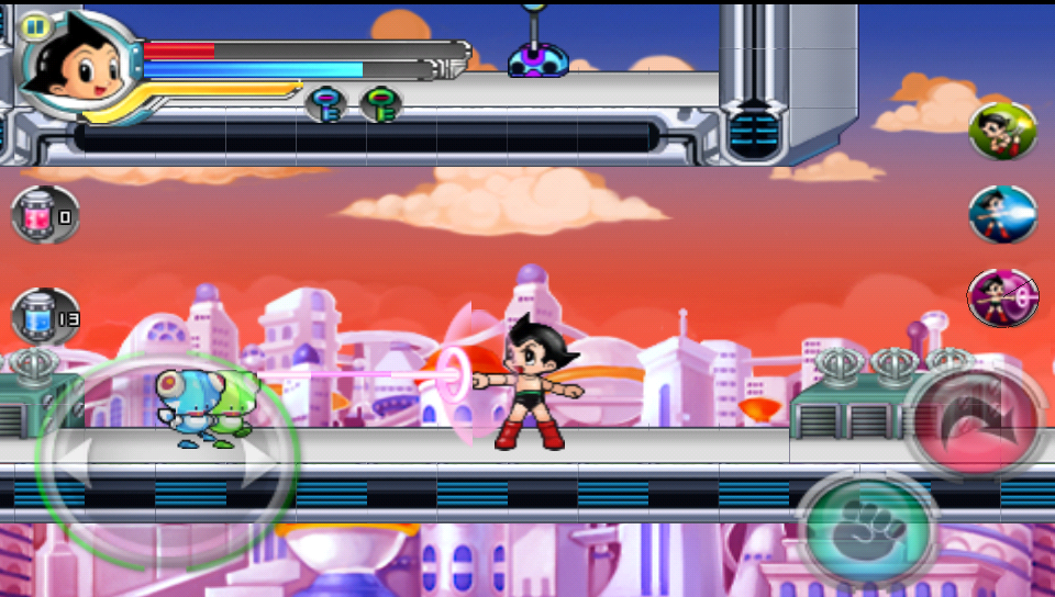 androidアプリ アストロボーイ －鉄腕アトムアクションゲーム－攻略スクリーンショット3