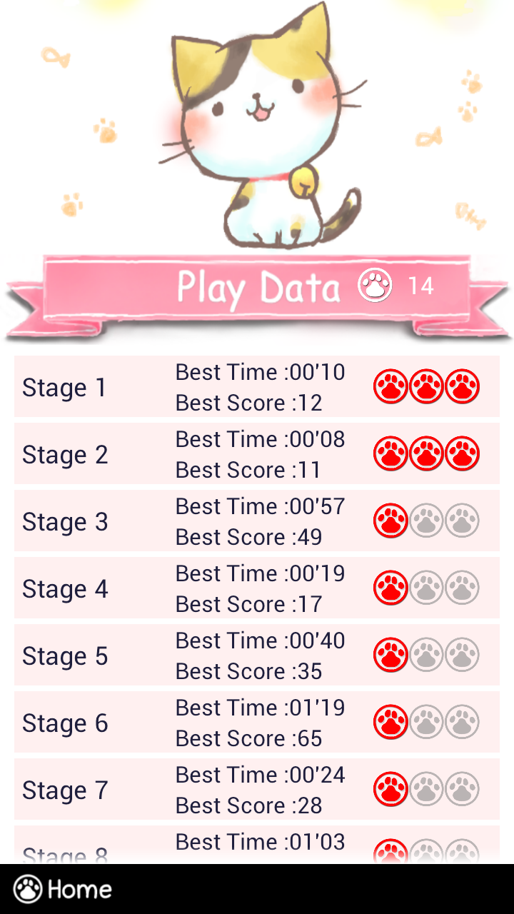 androidアプリ ねこずらし攻略スクリーンショット2
