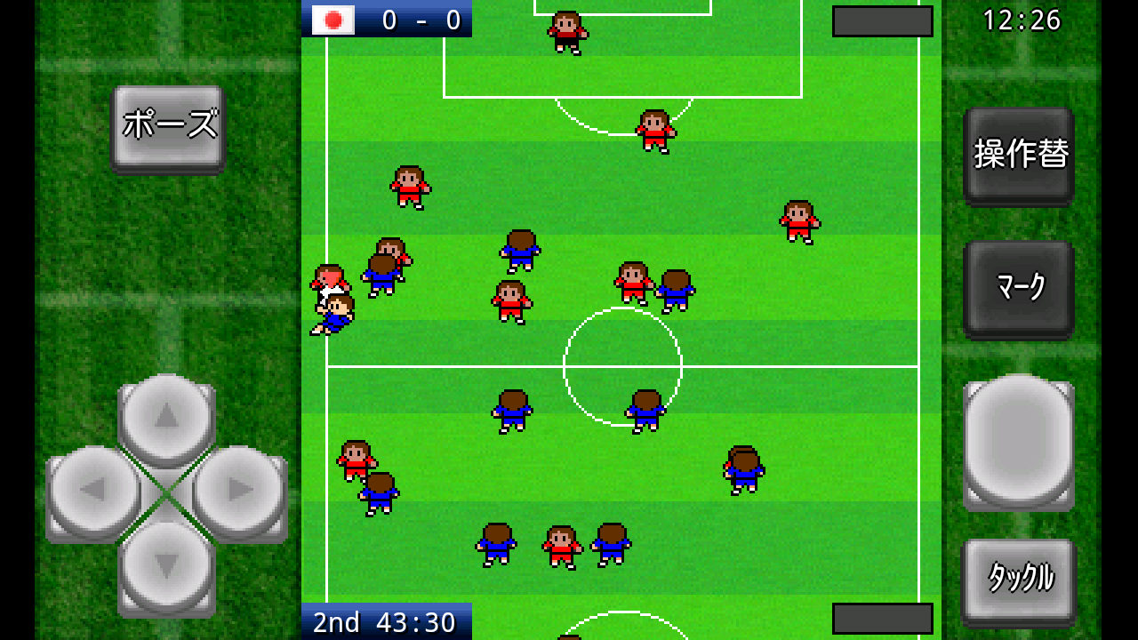 androidアプリ がちんこサッカー攻略スクリーンショット2