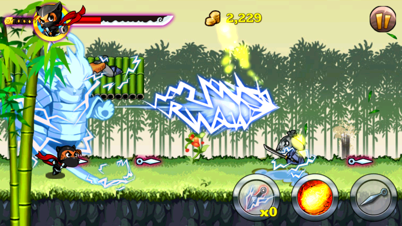 ニャンコニンジャ androidアプリスクリーンショット1