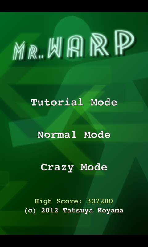 androidアプリ Mr.WARP攻略スクリーンショット1