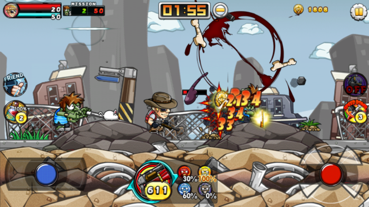 ゾンビガンナー androidアプリスクリーンショット1