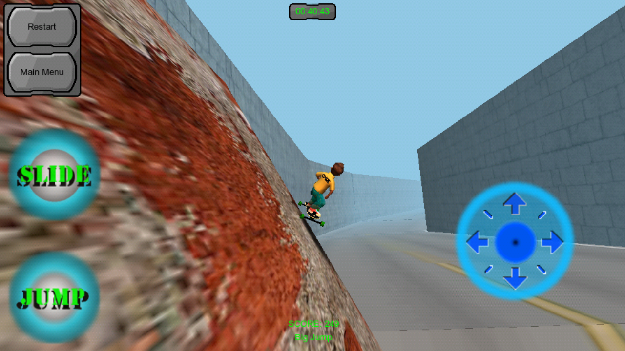 Freebord Snowboard The Streets androidアプリスクリーンショット2
