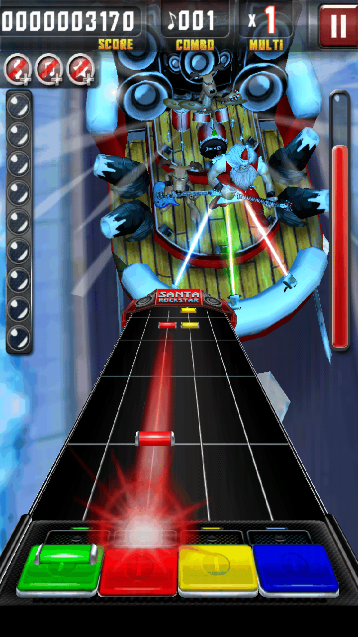 サンタ ロックスター androidアプリスクリーンショット1