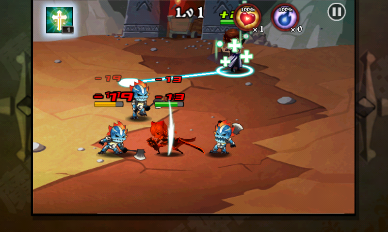 魔神ウォーズ androidアプリスクリーンショット1