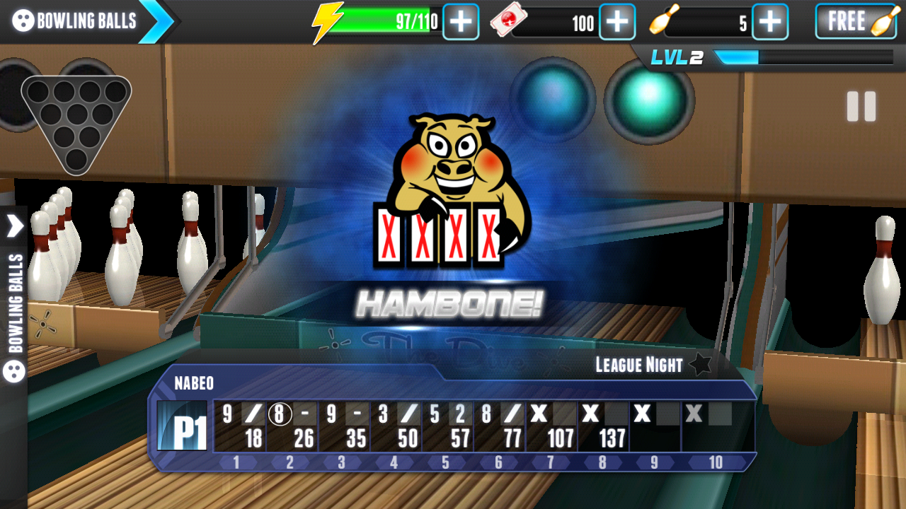 androidアプリ PBA® ボウリング チャレンジ攻略スクリーンショット2