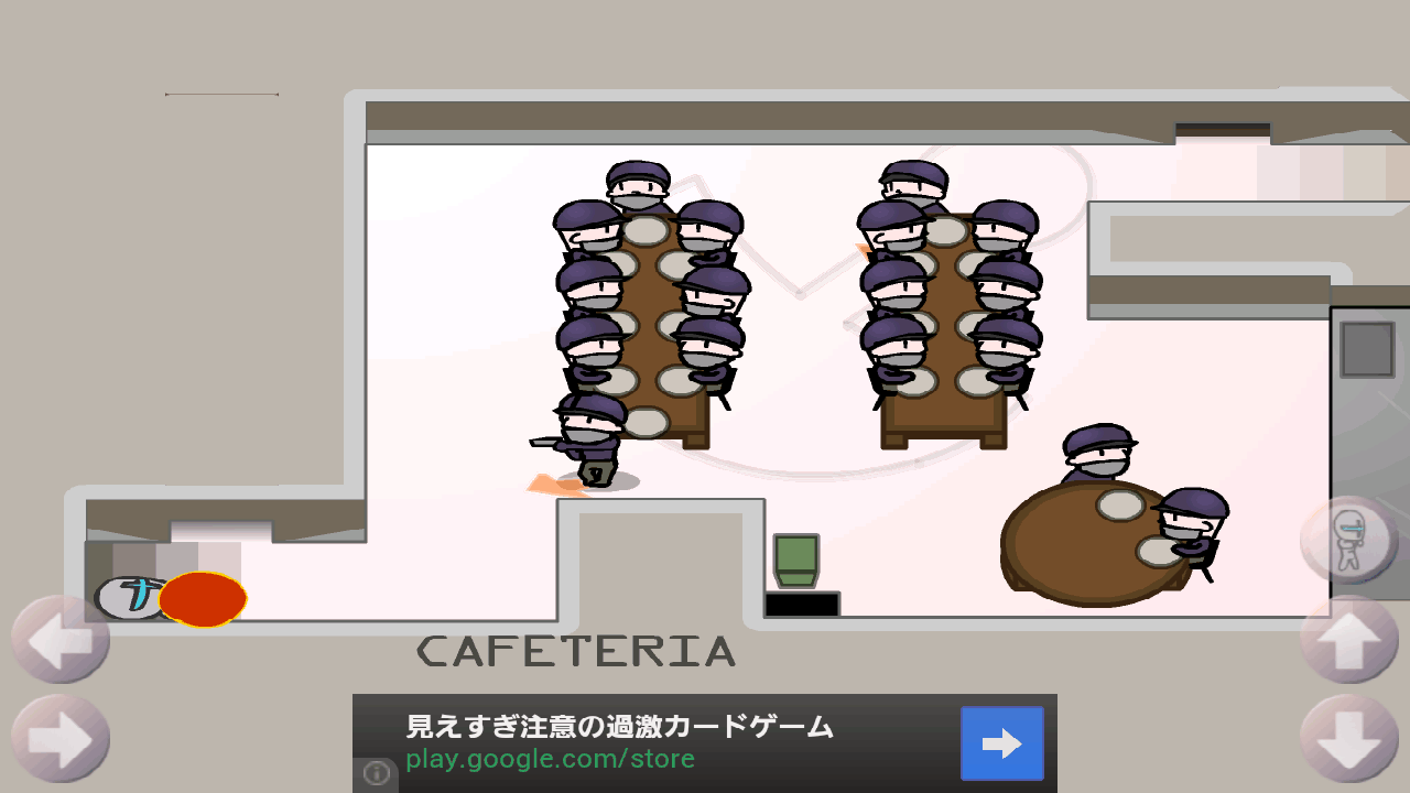 androidアプリ 脱獄囚攻略スクリーンショット4