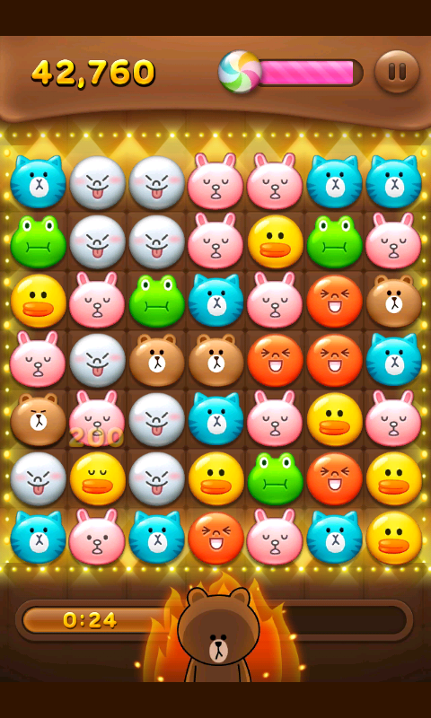 androidアプリ LINE POP攻略スクリーンショット5