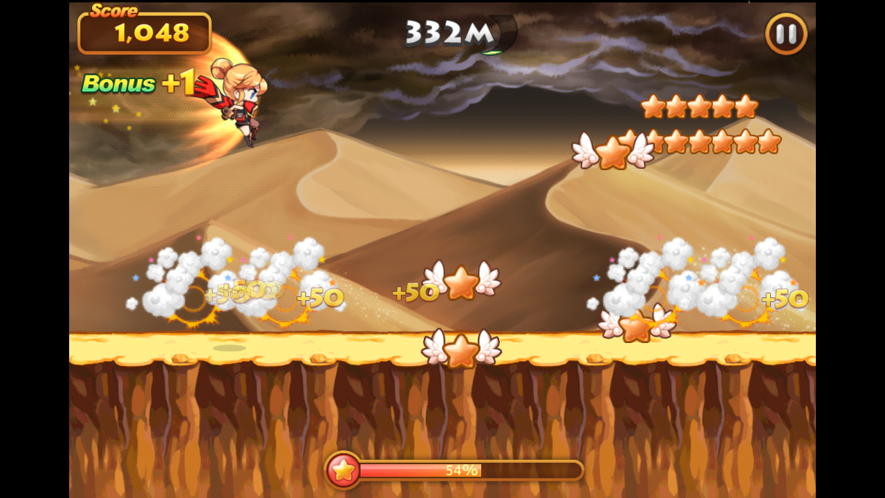 LINE ウィンドランナー androidアプリスクリーンショット1