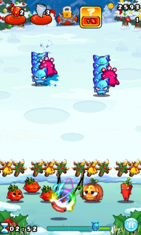 androidアプリ トンデモ★ベジタブル～Winter～攻略スクリーンショット2