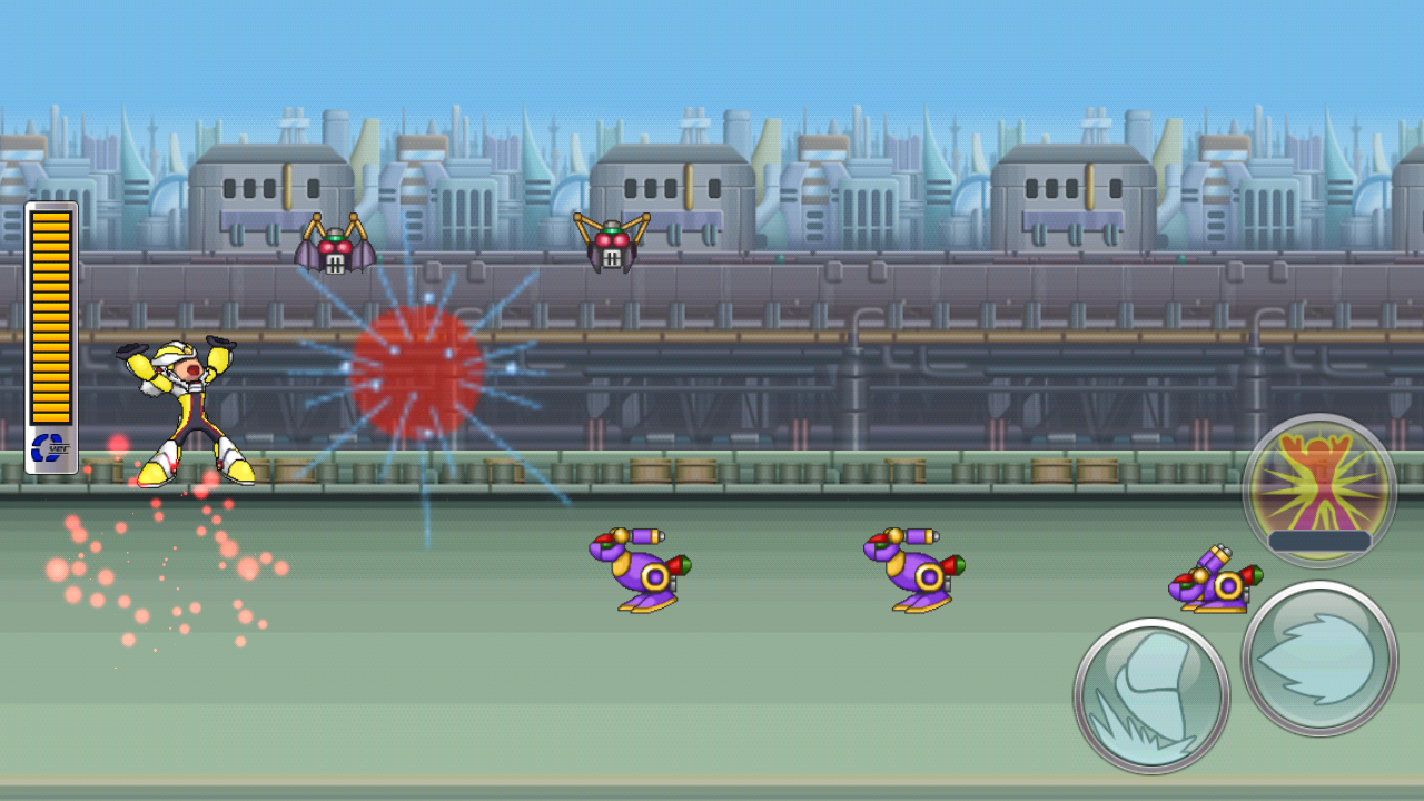 androidアプリ ロックマン クロスオーバー攻略スクリーンショット3
