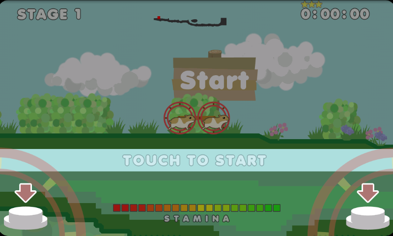 androidアプリ ハムレース攻略スクリーンショット1