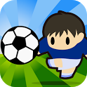 100人サッカーのアプリアイコン