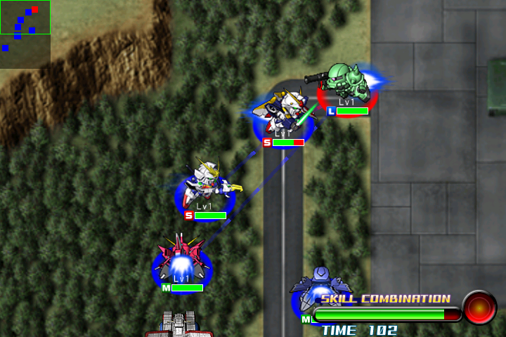 SDガンダム ジージェネレーション フロンティア androidアプリスクリーンショット1