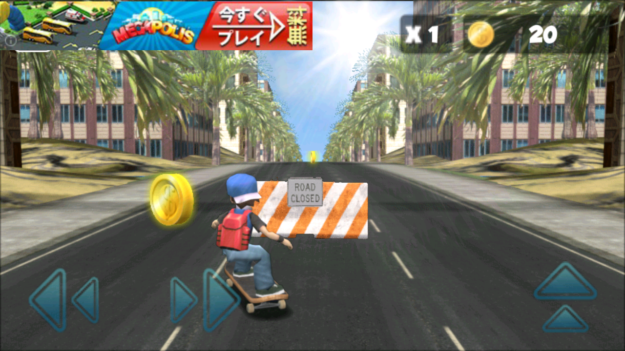 アスファルトサーフィン フリー androidアプリスクリーンショット1
