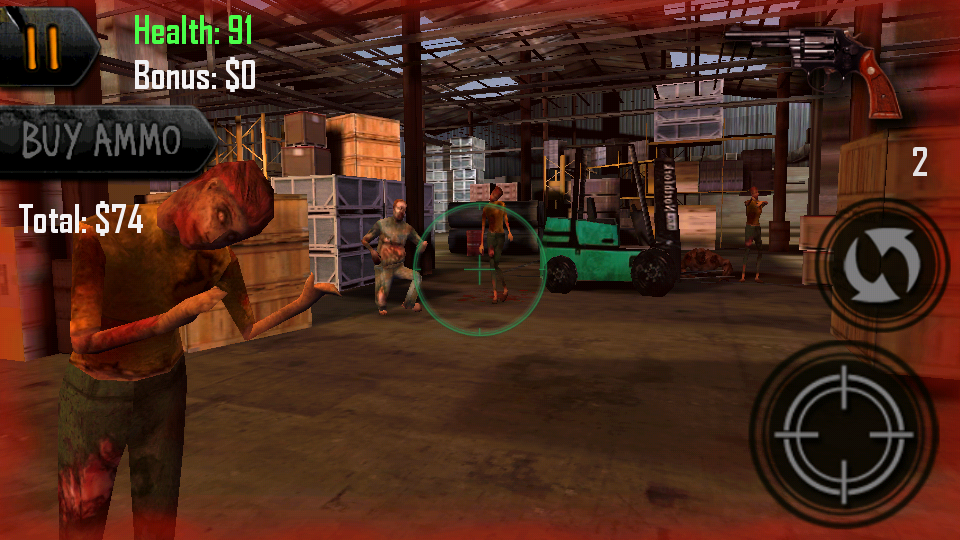 androidアプリ Dead Shot Zombies 2攻略スクリーンショット5
