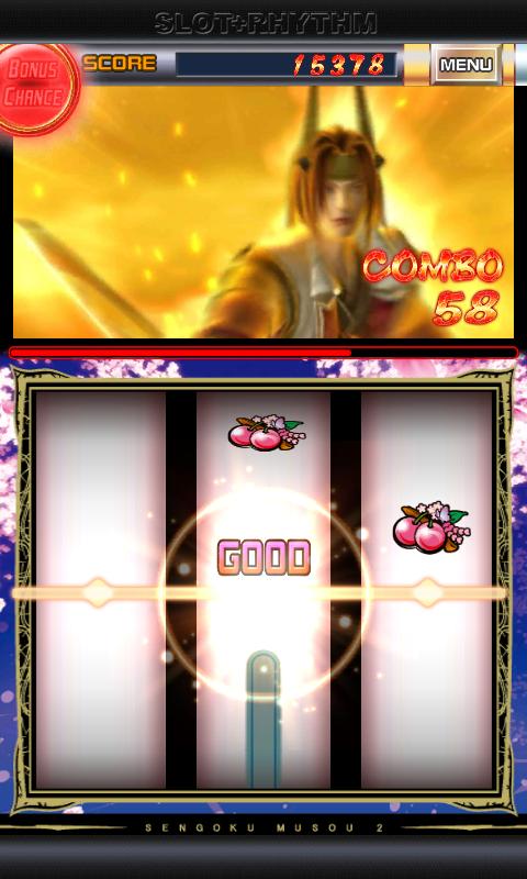 パチスロ戦国無双２「スロリズム」 androidアプリスクリーンショット1