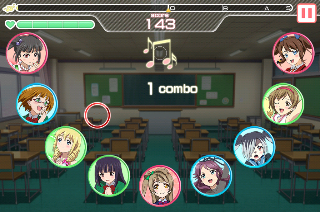 androidアプリ ラブライブ！スクールアイドルフェスティバル攻略スクリーンショット2