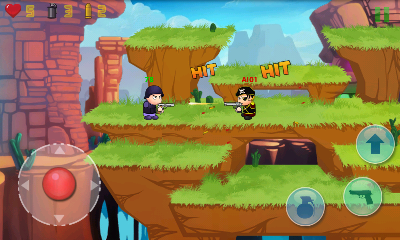 ミニ銃撃戦：カウンターストライク androidアプリスクリーンショット1