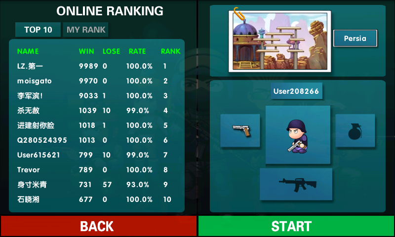 ミニ銃撃戦：カウンターストライク androidアプリスクリーンショット3