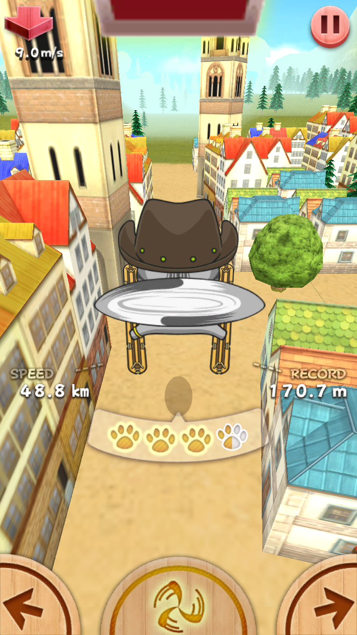 androidアプリ LINE Neko Jump攻略スクリーンショット2