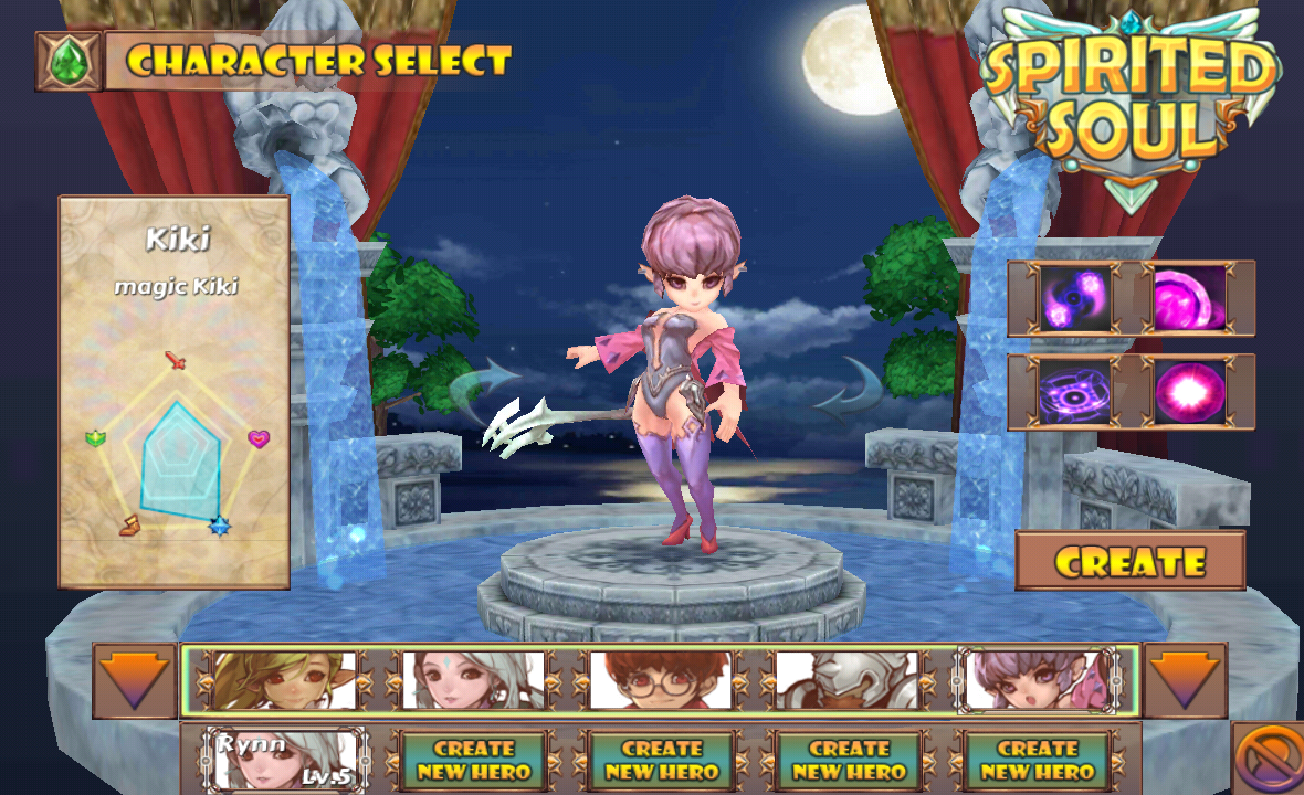 androidアプリ SPIRITED SOUL攻略スクリーンショット1