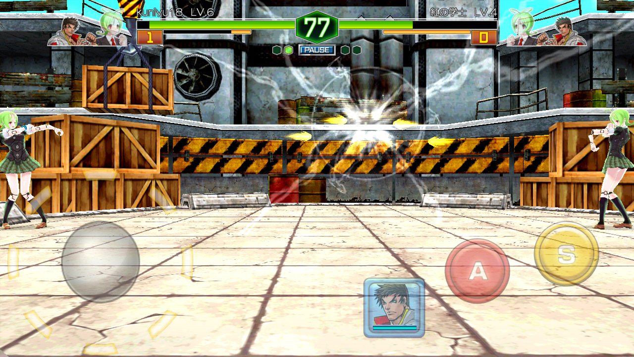 androidアプリ ガンガン！！バトルRUSH！攻略スクリーンショット3