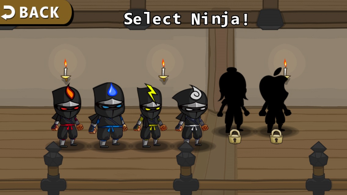 androidアプリ Ninjas～奪われた巻物～攻略スクリーンショット2