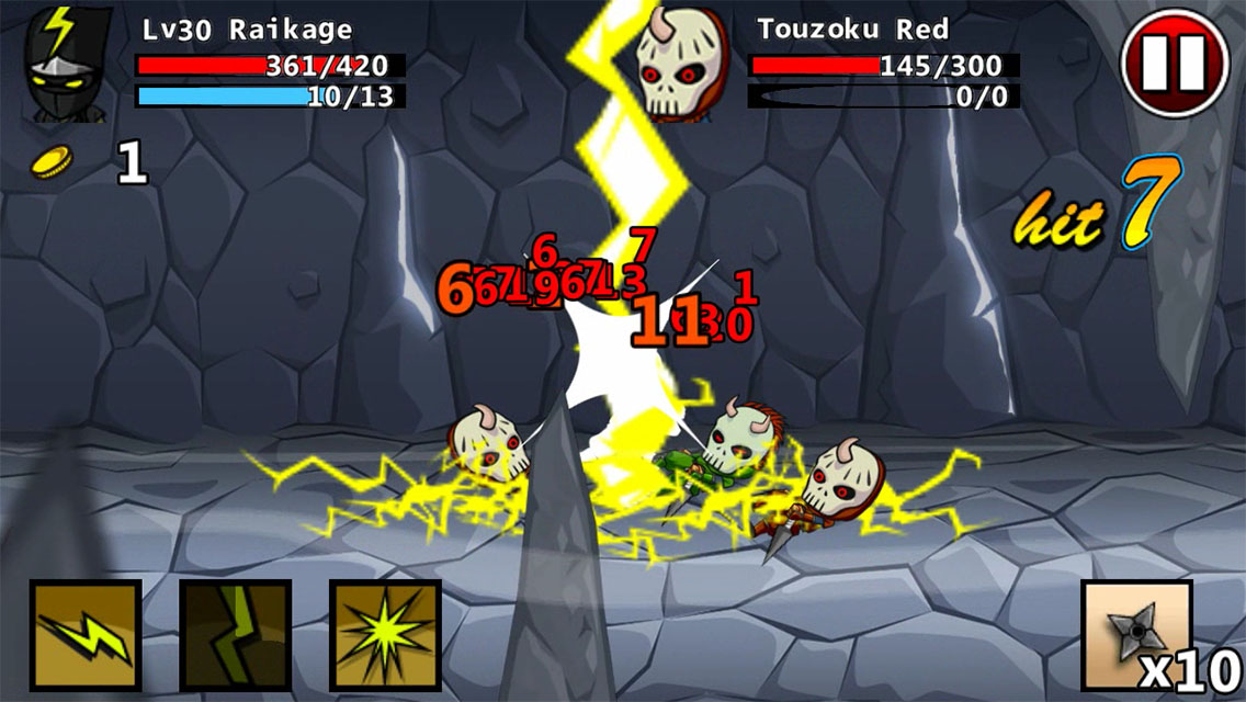 androidアプリ Ninjas～奪われた巻物～攻略スクリーンショット7