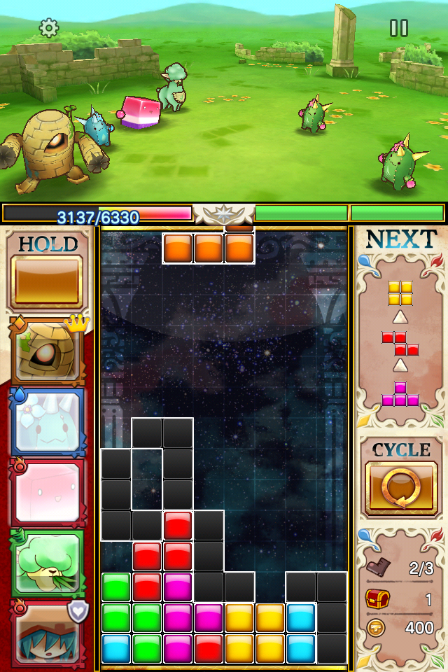 androidアプリ テトリス®モンスター攻略スクリーンショット2