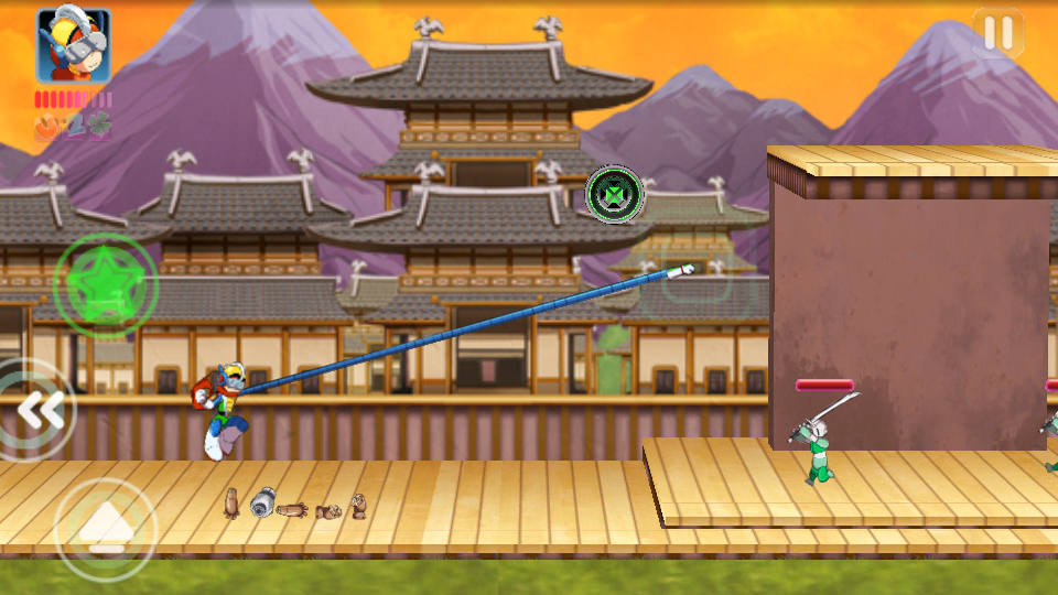 BRAVOMAN: Binja Bash! androidアプリスクリーンショット1