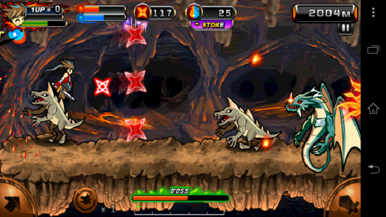 androidアプリ 悪魔Ninja2(洞窟)攻略スクリーンショット4
