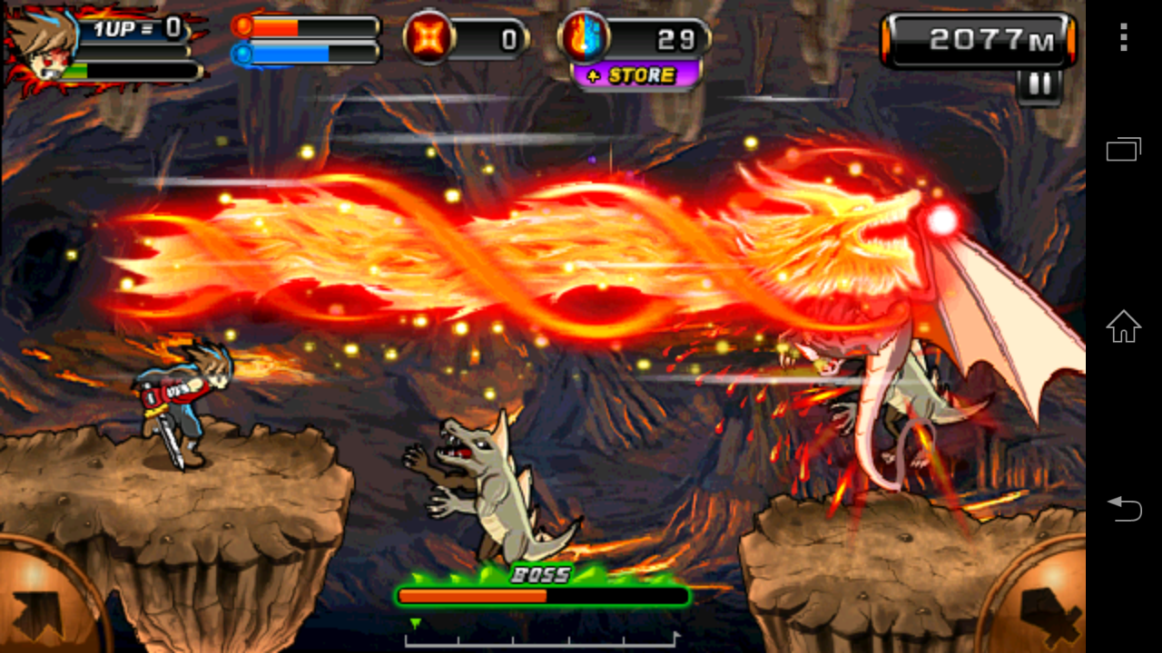 悪魔Ninja2（洞窟） androidアプリスクリーンショット1