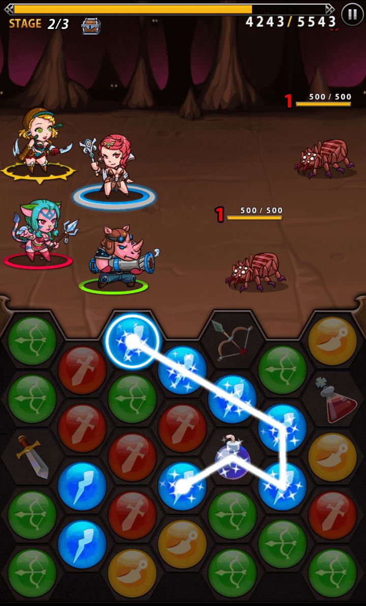 androidアプリ スピリットストーンズ攻略スクリーンショット3