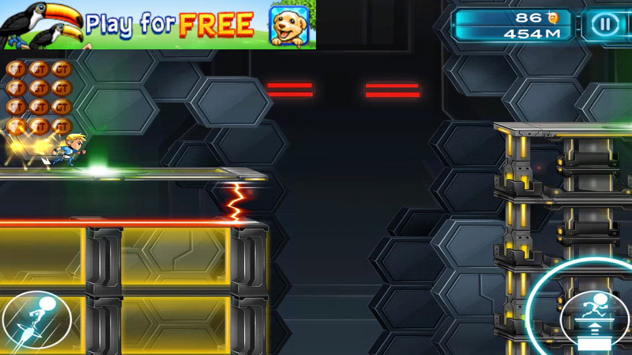 androidアプリ Gravity Guy 2攻略スクリーンショット2