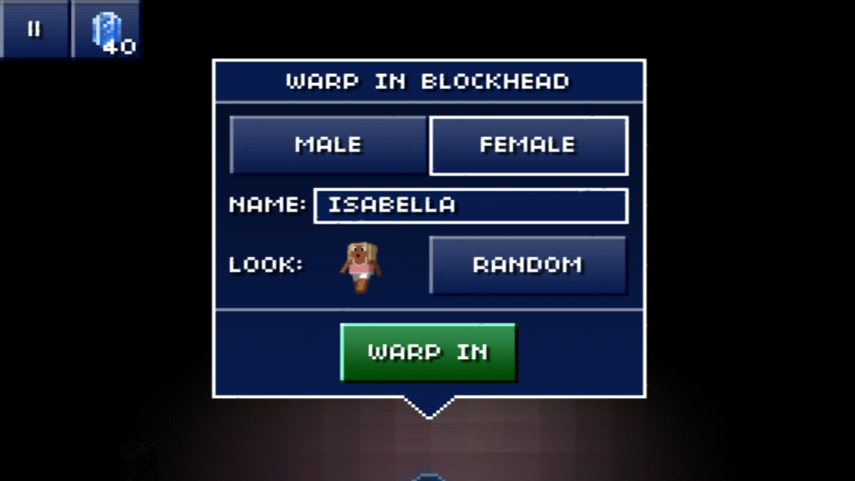 androidアプリ The Blockheads攻略スクリーンショット1