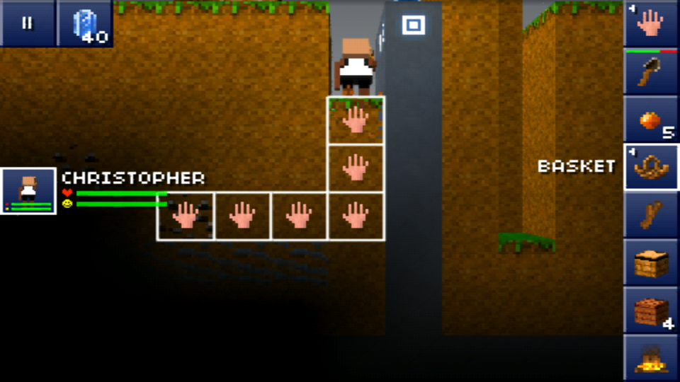 androidアプリ The Blockheads攻略スクリーンショット5