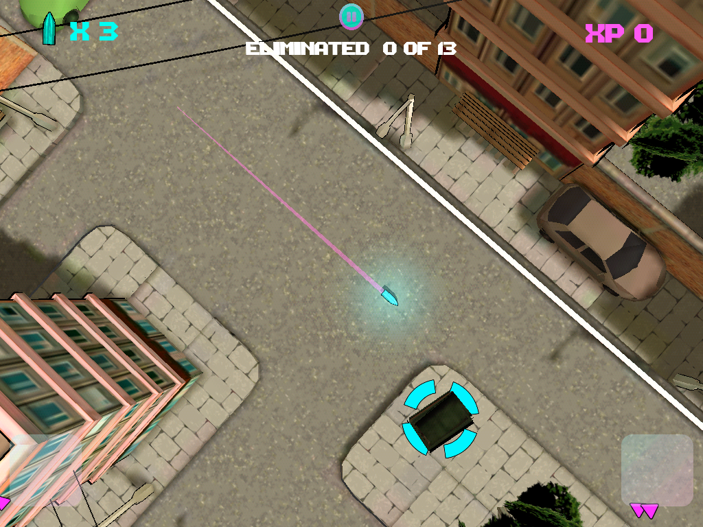 androidアプリ Deadly Bullet攻略スクリーンショット1
