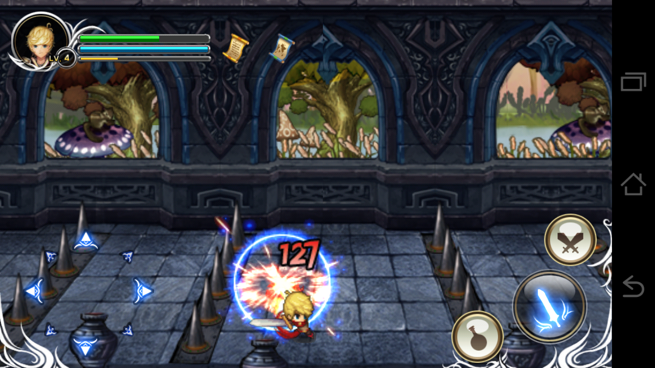 ダークスレイヤー EX androidアプリスクリーンショット1