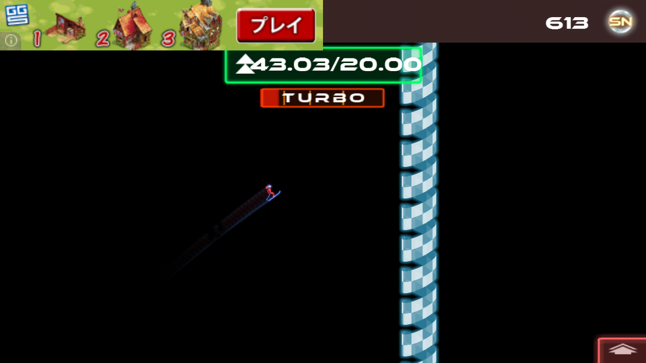 androidアプリ Neon Ski攻略スクリーンショット5