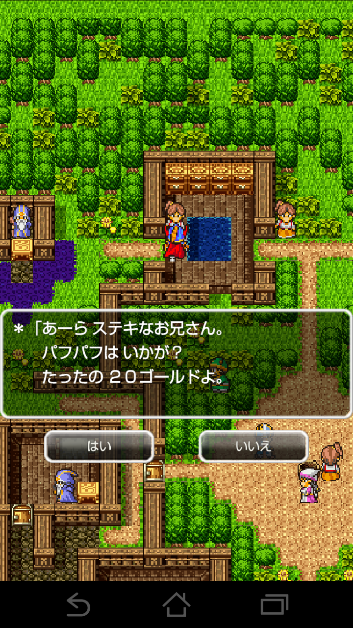ドラゴンクエスト androidアプリスクリーンショット3