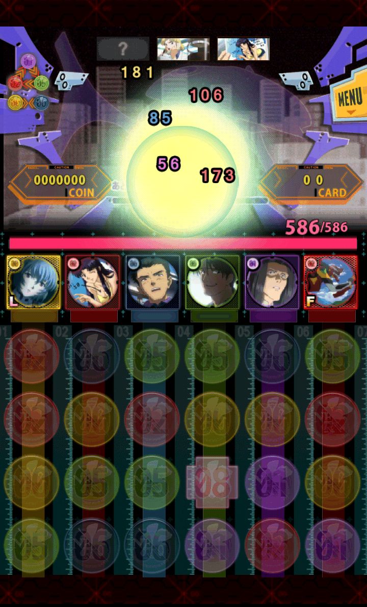 androidアプリ パズルバスター：エヴァアーケードシリーズ攻略スクリーンショット3