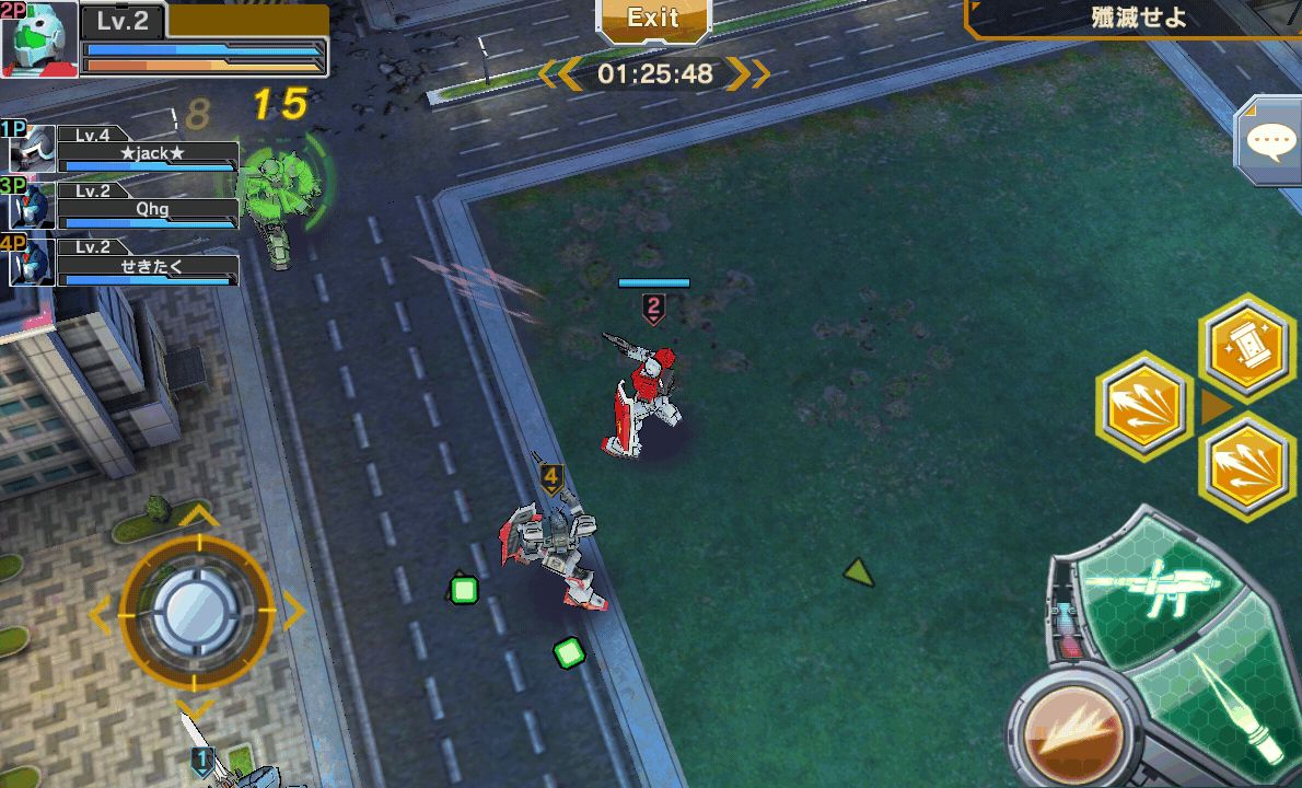 androidアプリ ガンダムコンクエスト攻略スクリーンショット3